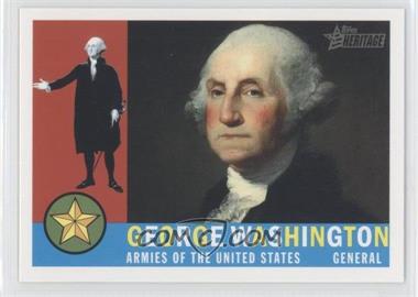 2009 Topps Heritage American Heroes Edition - [Base] #1 - George Washington