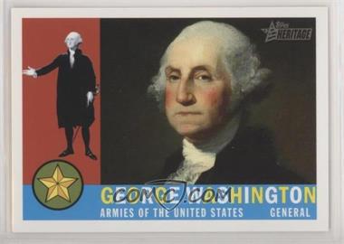 2009 Topps Heritage American Heroes Edition - [Base] #1 - George Washington