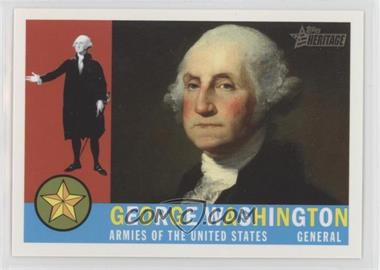 2009 Topps Heritage American Heroes Edition - [Base] #1 - George Washington