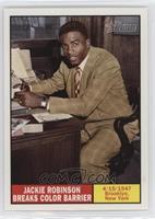 Jackie Robinson Breaks Color Barrier