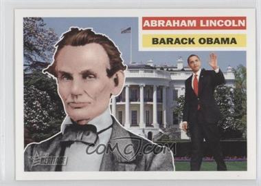 2009 Topps Heritage American Heroes Edition - [Base] #139 - Abraham Lincoln, Barack Obama