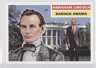 2009 Topps Heritage American Heroes Edition - [Base] #147 - Abraham Lincoln, Barack Obama