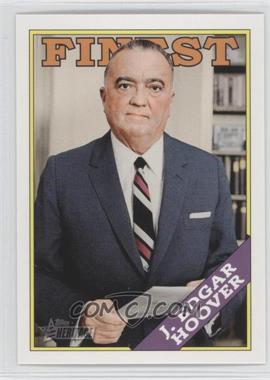 2009 Topps Heritage American Heroes Edition - [Base] #47 - J. Edgar Hoover