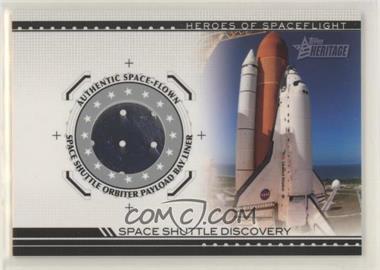 2009 Topps Heritage American Heroes Edition - Heroes of Space Flight Relics #HSFR-SSD1 - Space Shuttle Discovery