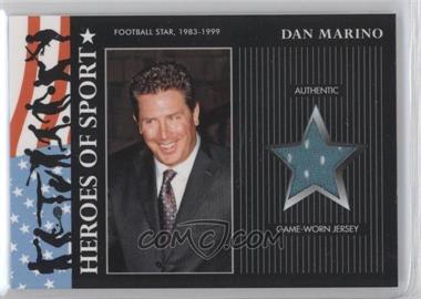 2009 Topps Heritage American Heroes Edition - Heroes of Sport Relics #HSR-13 - Dan Marino