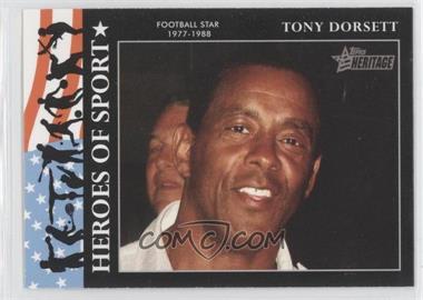 2009 Topps Heritage American Heroes Edition - Heroes of Sports #HS-9 - Tony Dorsett