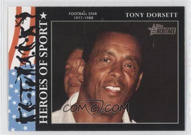 2009 Topps Heritage American Heroes Edition - Heroes of Sports #HS-9 - Tony Dorsett