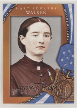 2009 Topps Heritage American Heroes Edition - Medal of Honor #MOH-16 - Mary Edwards Walker