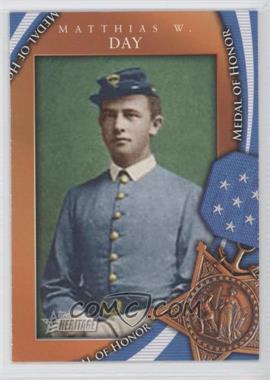 2009 Topps Heritage American Heroes Edition - Medal of Honor #MOH-48 - Matthias W. Day