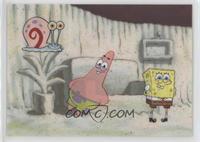 Spongebob Squarepants, Patrick Star, Gary