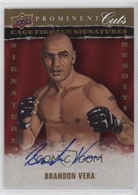 2009 Upper Deck Prominent Cuts - Cage Fighter Signature Renditions #CFSR-BV - Brandon Vera [EX to NM]