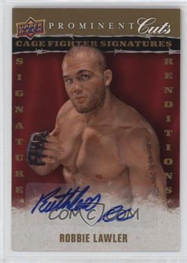2009 Upper Deck Prominent Cuts - Cage Fighter Signature Renditions #CFSR-RL - Robbie Lawler