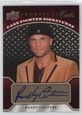 2009 Upper Deck Prominent Cuts - Cage Fighter Signatures #CFS-RC - Randy Couture