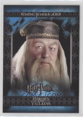 2010 Artbox Harry Potter Heroes and Villians - Promos #P3 - Dumbledore