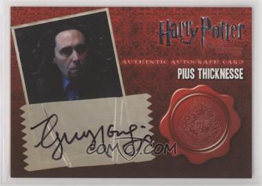 2010 Artbox Harry Potter and the Deathly Hallows Part 1 - Autographs #_GUHE - Guy Henry as Pius Thicknesse