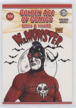 2010 Breygent Golden Age of Comics: Heroes & Villains - Promos #PROMO 6 - Mr. Monster