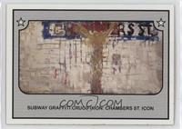 Steven Agin (Subway Graffiti Crucifixion: Chambers St. Icon)