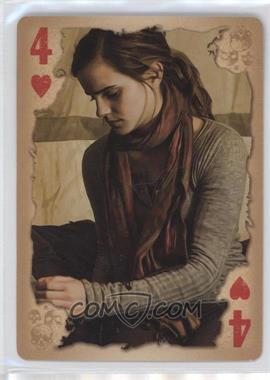 2010 Cartamundi Harry Potter And The Deathly Hallows Playing Cards - [Base] #4H - Hermione Granger