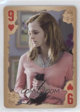2010 Cartamundi Harry Potter And The Deathly Hallows Playing Cards - [Base] #9H - Hermione Granger