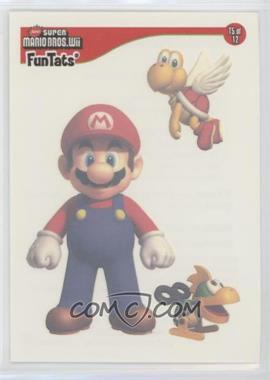 2010 Enterplay Super Mario Bros. Wii - FunTats #T5 - Koopa Paratrooper, Mario, Mechakoopa