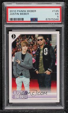 2010 Panini Justin Bieber - [Base] - 1st Print #145 - Justin Bieber, Drake [PSA 5 EX]