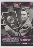 Elvis receives gold record for 