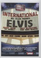 Elvis opens 4 week engagement at the International Hotel in Las Vegas
