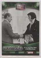 Elvis meets Pres. Nixon at the White House