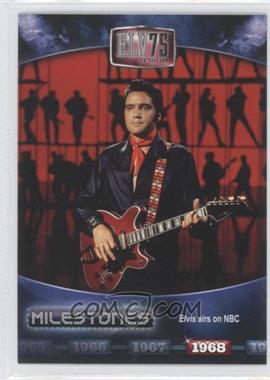 2010 Press Pass Elvis Presley Milestones - [Base] #42 - Elvis airs on NBC