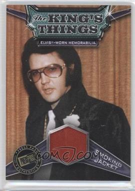 2010 Press Pass Elvis Presley Milestones - The King's Things #KT-1 - Smoking Jacket - Elvis Presley