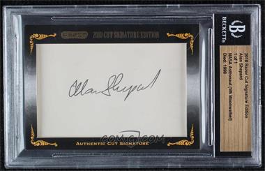 2010 Razor Cut Signature Edition - Authentic Cut Signatures #_ALSH - Alan Shepard /1 [Cut Signature]
