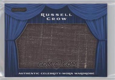 2010 Razor Pop Century - Authentic Celebrity-Worn Wardrobe #SW-45 - Russell Crowe