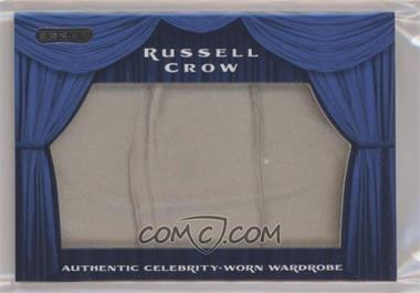 2010 Razor Pop Century - Authentic Celebrity-Worn Wardrobe #SW-45 - Russell Crowe