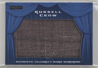 2010 Razor Pop Century - Authentic Celebrity-Worn Wardrobe #SW-45 - Russell Crowe