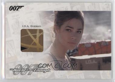 2010 Rittenhouse James Bond: Heroes and Villains - Relics #JBR3 - The World Is Not Enough - I.D.A. Emblem /150