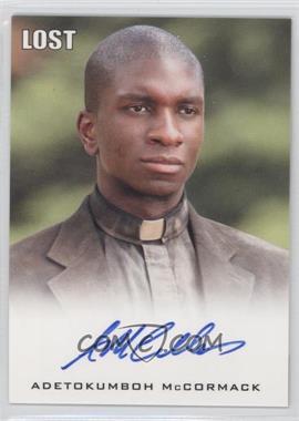 2010 Rittenhouse LOST: Archives - Multi-Product Insert Autographs #_ADMC - Adetokumboh McCormack as Yemi