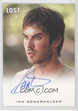 2010 Rittenhouse LOST: Archives - Multi-Product Insert Autographs #_IASO1 - Ian Somerhalder as Boone Carlyle (T-Shirt)