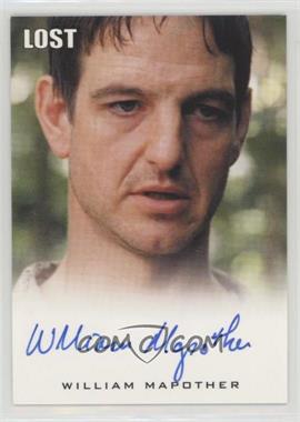 2010 Rittenhouse LOST: Archives - Multi-Product Insert Autographs #_WIMA1 - William Mapother as Ethan Rom (Portrait)