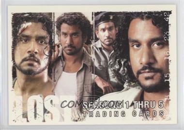 2010 Rittenhouse LOST: Seasons 1 thru 5 - Promos #P7 - Naveen Andrews as Sayid Jarrah