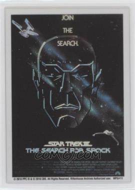2010 Rittenhouse The "Quotable" Star Trek Movies - Movie Poster Cels #MP3 - Star Trek III: The Search For Spock