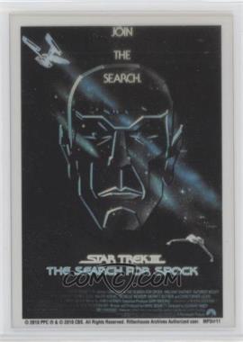 2010 Rittenhouse The "Quotable" Star Trek Movies - Movie Poster Cels #MP3 - Star Trek III: The Search For Spock