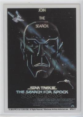 2010 Rittenhouse The "Quotable" Star Trek Movies - Movie Poster Cels #MP3 - Star Trek III: The Search For Spock