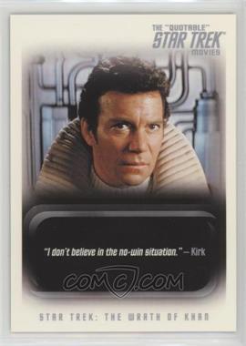 2010 Rittenhouse The "Quotable" Star Trek Movies - Promos #P2 - Star Trek: The Wrath of Kahn