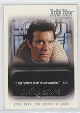 2010 Rittenhouse The "Quotable" Star Trek Movies - Promos #P2 - Star Trek: The Wrath of Kahn