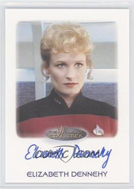 2010 Rittenhouse The Women of Star Trek - Autographs #_ELDE - Elizabeth Dennehy as Lt. Commander Shelby