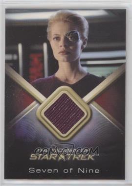 2010 Rittenhouse The Women of Star Trek - Costume Cards #WCC8 - Jeri Ryan as Seven of Nine