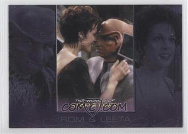 2010 Rittenhouse The Women of Star Trek - Romantic Relationships #RR5 - Max Grodenchik as Rom and Chase Masterson as Leeta
