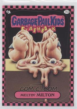 2010 Topps Garbage Pail Kids Flashback - [Base] - Pink #35a - Meltin' Milton