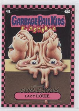 2010 Topps Garbage Pail Kids Flashback - [Base] - Pink #35b - Lazy Louie