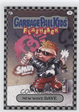 2010 Topps Garbage Pail Kids Flashback - [Base] - Silver #8a - New Wave Dave